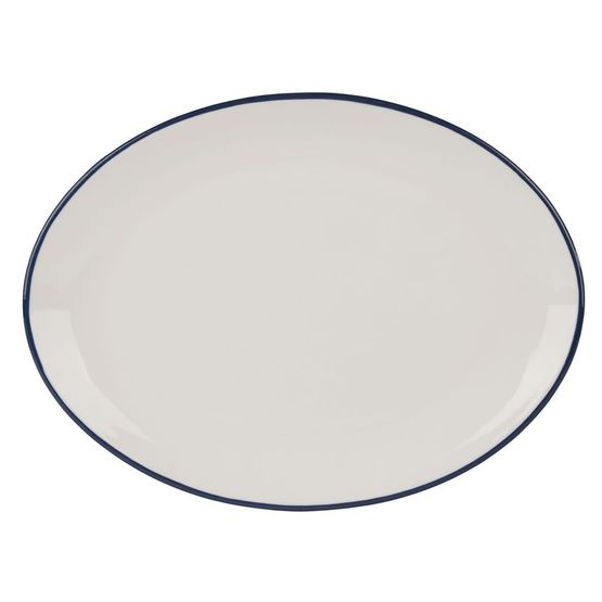 Modest 15115036 Navy Oval Platter 36cm / 14”