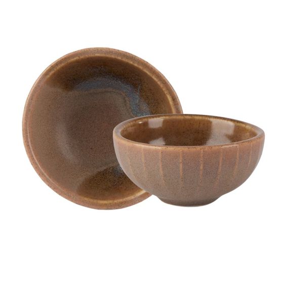 Roots Stoneware CST-SVRKS11 Coastal Deep Bowl - 11cm / 4.25"