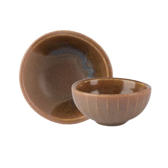 Roots Stoneware CST-SVRKS16 Coastal Deep Bowl - 16cm / 6.25"