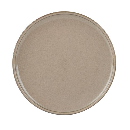 Roots Stoneware VRD-JRDDZ20 Olive Flat Plate 20cm / 7 3/4”