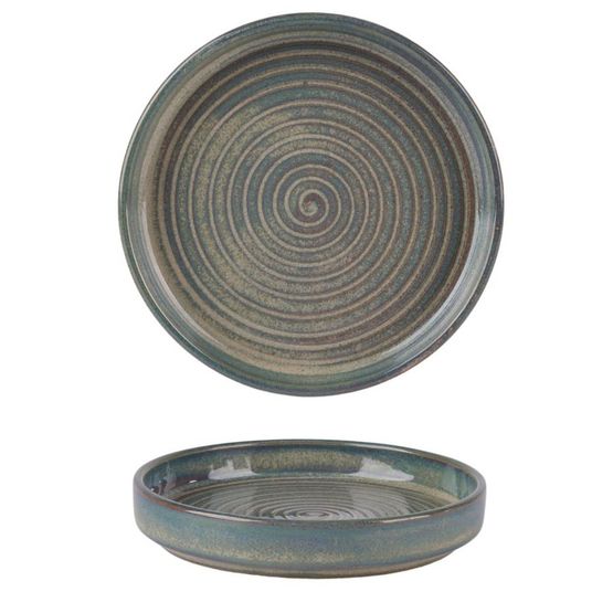 Roots Stoneware VRD-JRDMT10 Olive Signature Plate 10cm / 4”