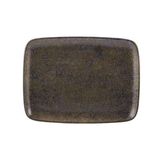 Academy Fusion Ebony Rectangular Platter 27 x 20cm/10 ½" x 7 ¾"