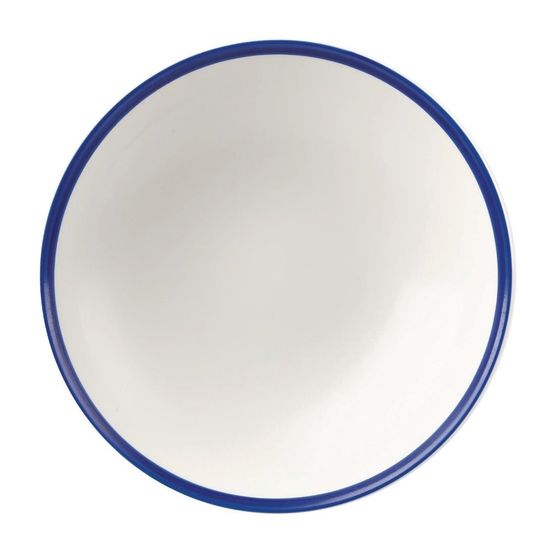 Churchill Retro Blue Coupe Bowls 182mm