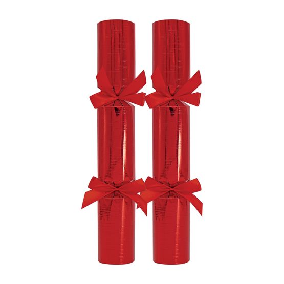 Swantex 14" Red Versailles Christmas Crackers - Contents X C244-RVE-X