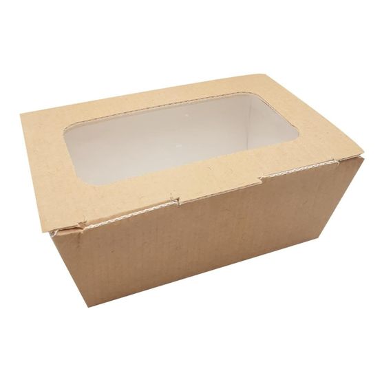 Huhtamaki Taste Small Food to Go Box With Window