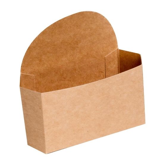Notpla Compostable Takeaway Pie Sleeves - Kraft