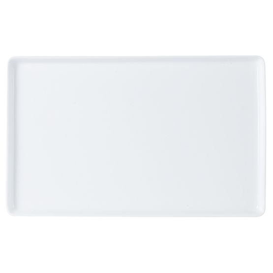 Porcelite 222285 Rectangular Flat Serving Platter 36 x 23cm / 14.5" x 8.5"