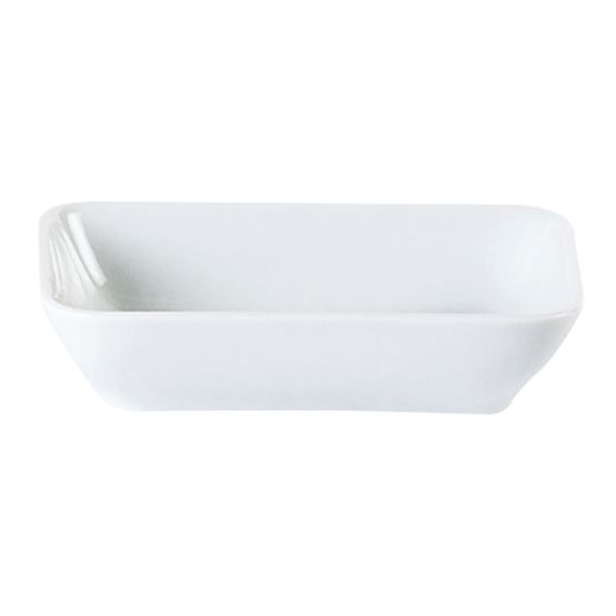 Porcelite 351613 Rectangular Serving Dish 13 x 9.5cm / 5" x 4" 22cl / 8oz