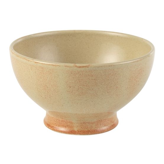 Rustico Flame Footed Bowl 13 x 8cm / 5.25" x 32 45cl / 15oz