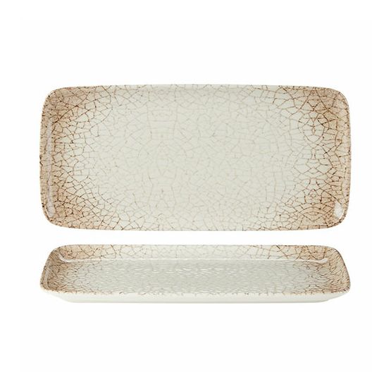 Academy Fusion 23151635 Scorched Rectangular Platter 34 x 16cm