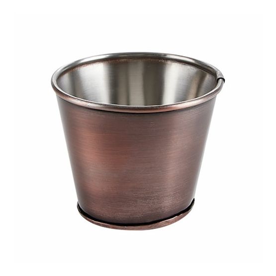 Sides Bucket Antique Copper 11cm