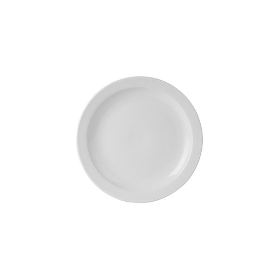Simply Tableware White Narrow Rim 14cm / 5.5" Plate EC1007