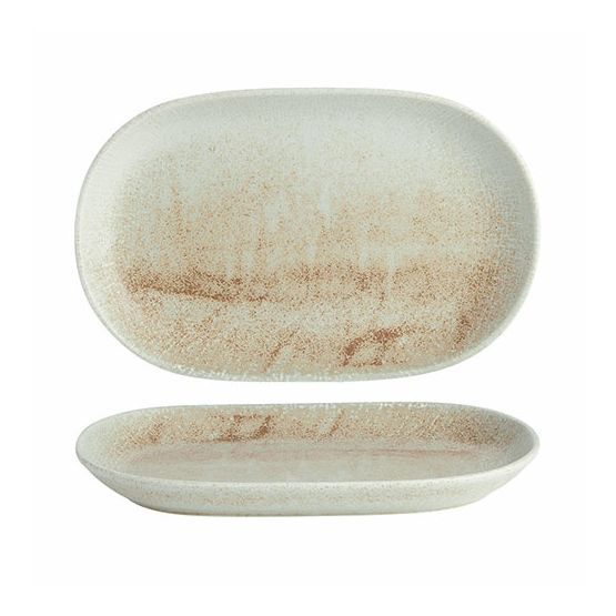 Academy Fusion 46143028 Tundra Oval Platter 28 x 18cm