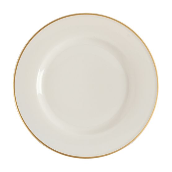 Porland Academy Event Gold Band Flat Plate 30cm / 12"