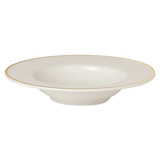 Porland Academy Event Gold Band Soup Plate 23cm / 9"