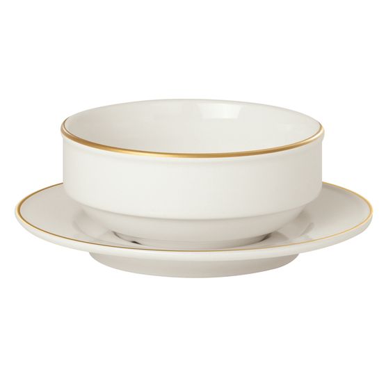 Porland Academy Event Gold Band Stacking Bowl 12cm / 400ml