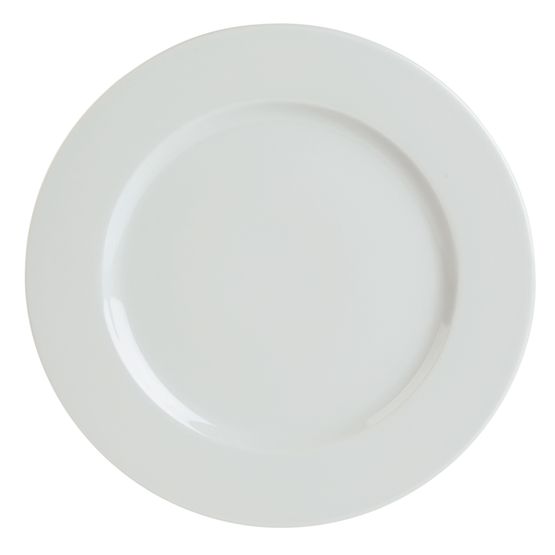 Porcelite Prestige Rimmed Plate 24cm