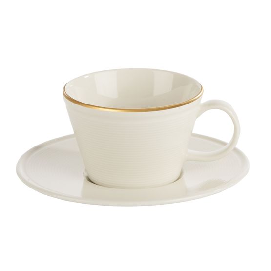 Porland Academy Line Gold Band Espresso Saucer 12cm