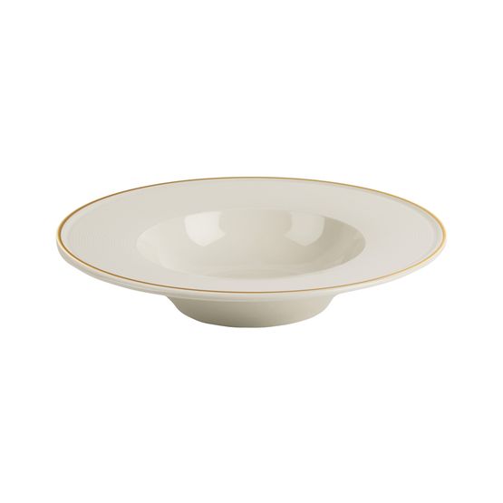 Porland Academy Line Gold Band Pasta Plate 25cm