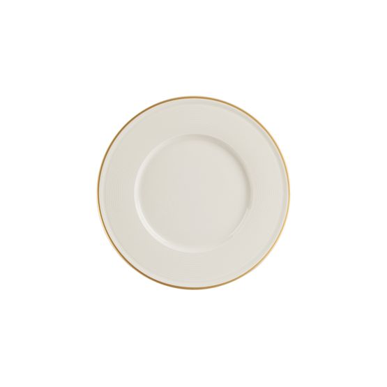 Porland Academy Line Gold Band Plate 17cm
