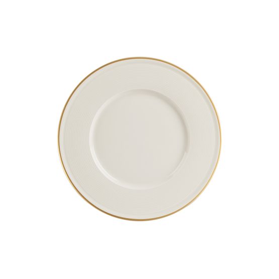 Porland Academy Line Gold Band Plate 20cm