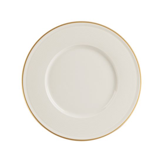 Porland Academy Line Gold Band Plate 25cm