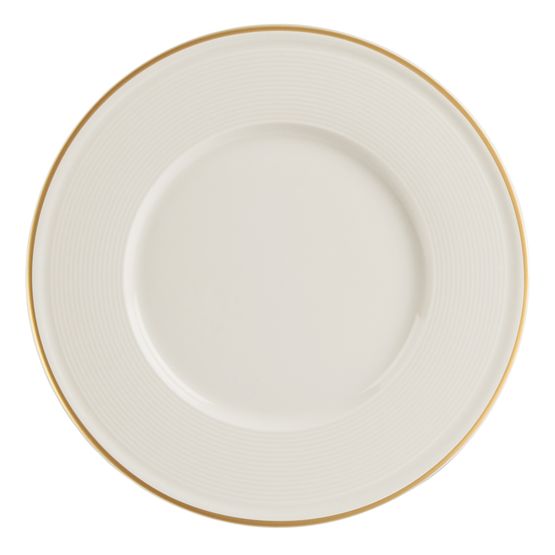Porland Academy Line Gold Band Plate 31cm