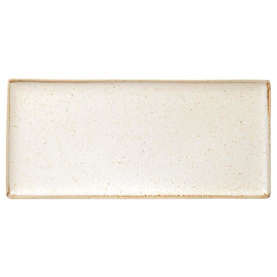 Seasons By Porcelite Oatmeal Rectangular Platter 35 x 15.5cm / 13.75" x 6"