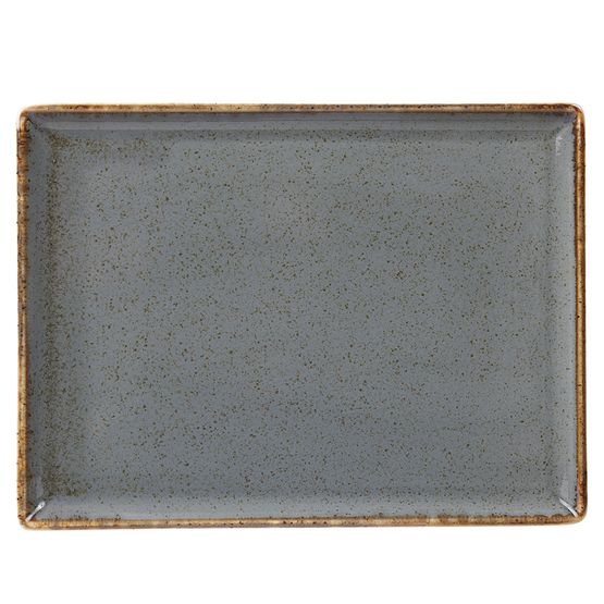 Seasons By Porcelite Storm Rectangular Platter 35 x 25cm