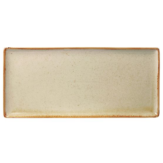 Seasons By Porcelite Wheat Rectangular Platter 35 x 15.5cm / 13.75" x 6"