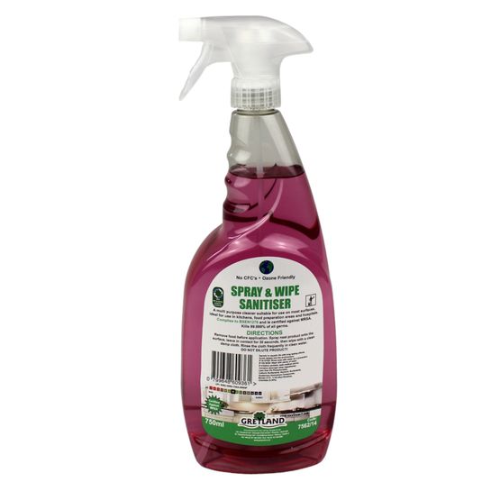 Food Safe Sanitiser Greyland 750ml