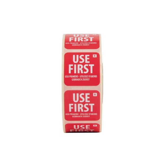 Hygiplas Removable Use First Labels only £5.84