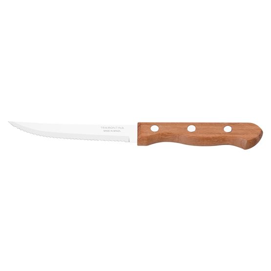 Tramontina Steak Knife Serrated Natural Wood