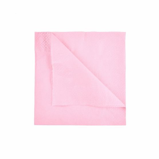 Swantex 33cm 2 Ply Pink Swantex Paper Napkins