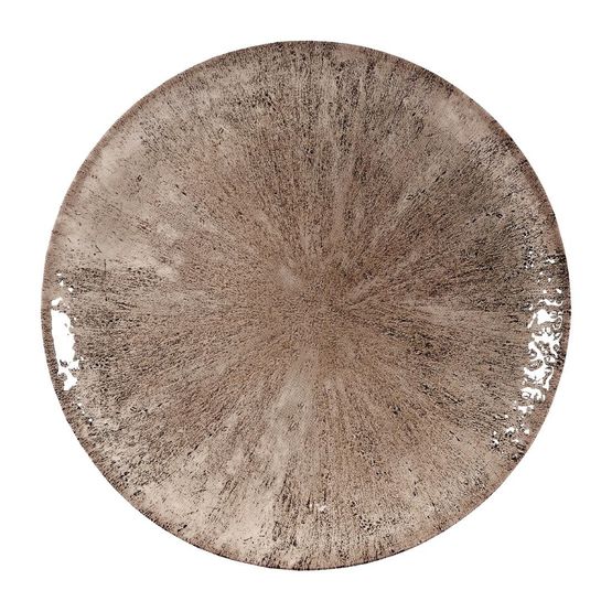 Churchill Stone Zircon Brown Evolve Coupe Plates 228mm