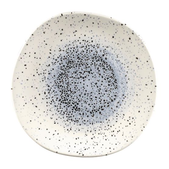 Churchill Studio Prints Mineral Blue Centre Organic Round Plates 264mm