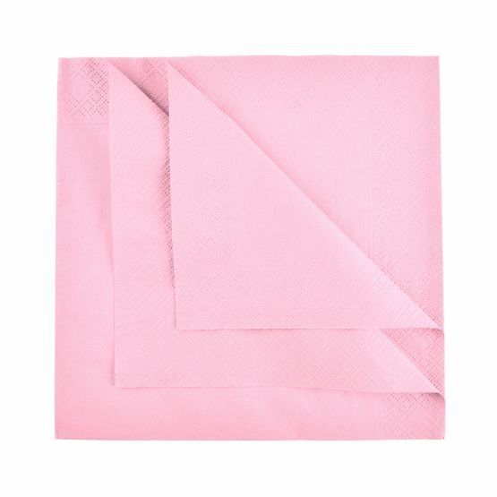 Swantex 40cm 2 Ply Pink Paper Napkins