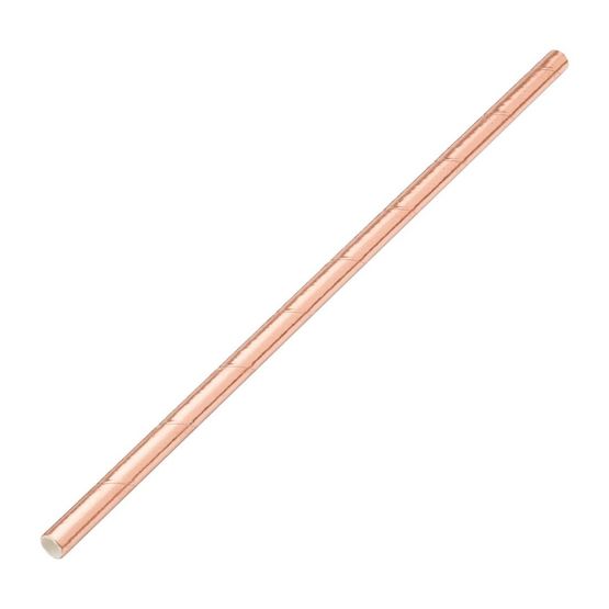 Utopia Biodegradable Paper Straws Copper
