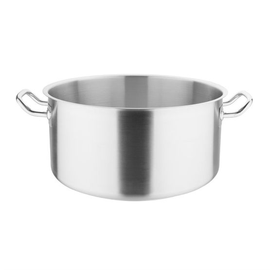 Vogue Stainless Steel Stew Pan 18.5Ltr