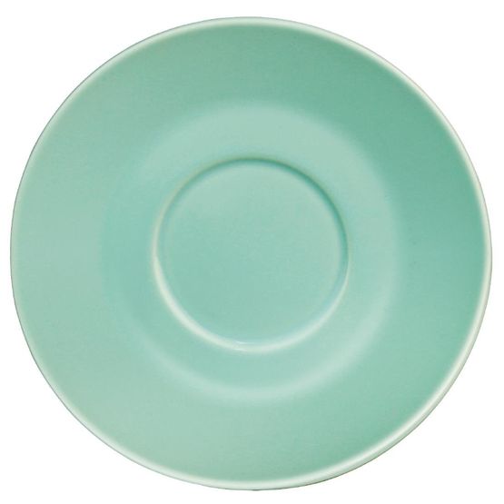 Olympia Cafe Espresso Saucer Aqua 158mm 6 1/4"