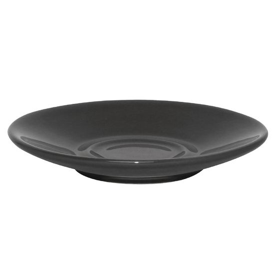 Olympia Cafe Espresso Saucer Charcoal