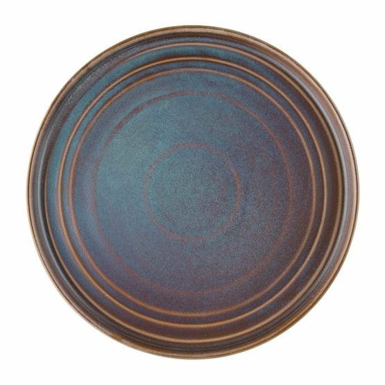 Olympia Cavolo Flat Round Plates Iridescent 270mm