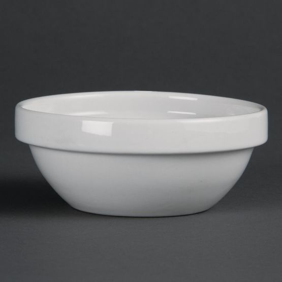 Olympia Whiteware Fruit Bowls 110mm