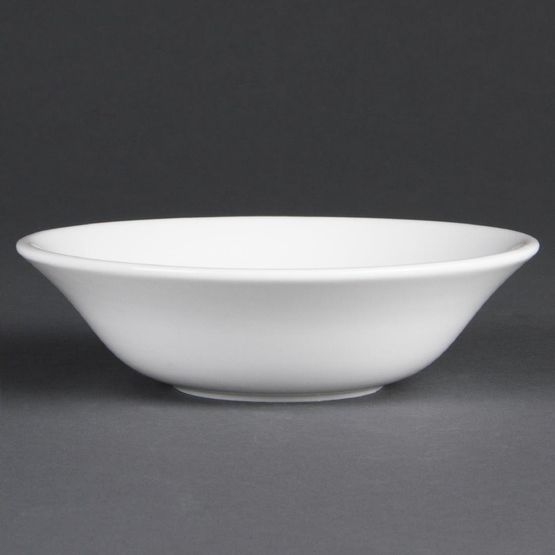 Olympia Whiteware Oatmeal Bowls 150mm 300ml