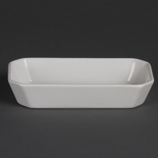 Olympia Whiteware Rectangular Hors d'Oeuvre Dishes 185mm