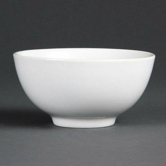 Olympia Whiteware Rice Bowls 130mm 390ml