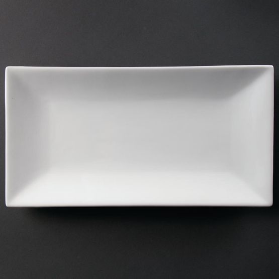 Olympia Whiteware Serving Rectangular Platter 380mm