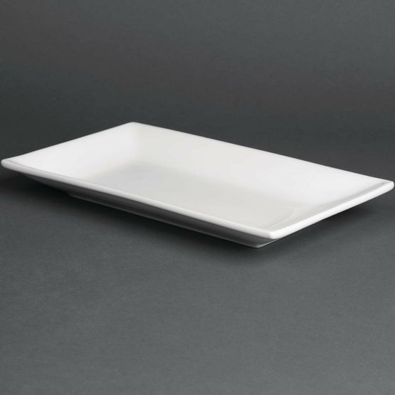 Olympia Whiteware Serving Rectangular Platters 250x 150mm