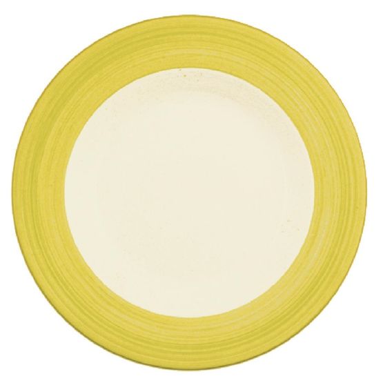 Steelite Rio Yellow Slimline Plates 157mm