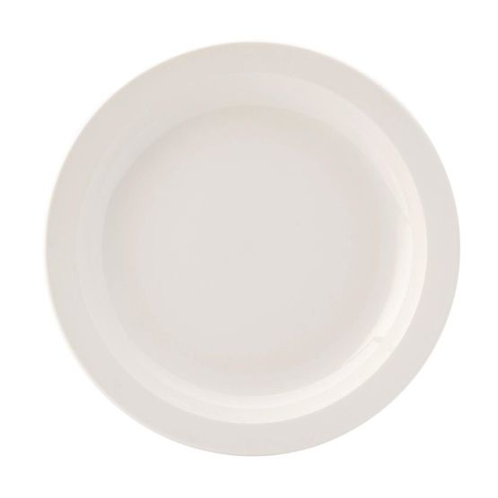Utopia Pure White Narrow Rim Plates 254mm